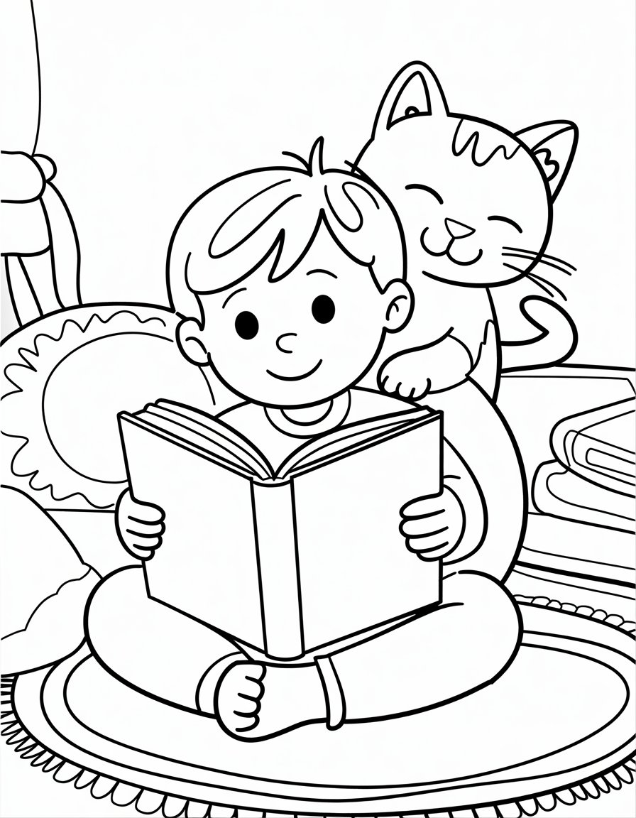 Cat and Human